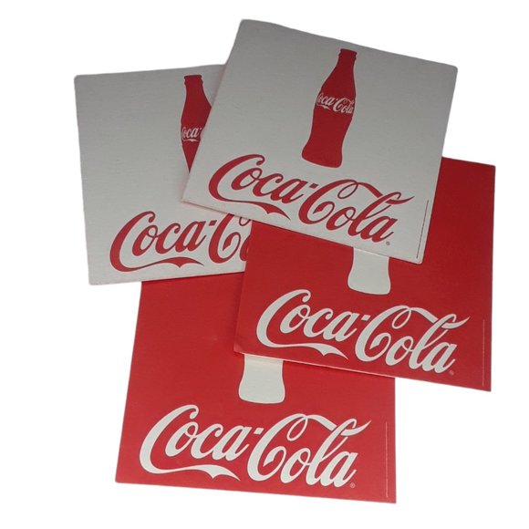 Coca-Cola Coke Bar Coasters Set of 25 Cardboard 2006 - Picture 3 of 6